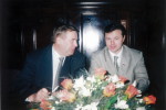 Сергей Апатенко и Г.Сепунев (председатель гос.думы), Гватемала, 2000г.